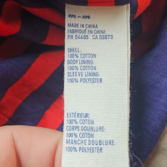 American Eagle Outfitters Trench Coat Womens Med Beige Double Breasted Belted - Picture 15 of 16